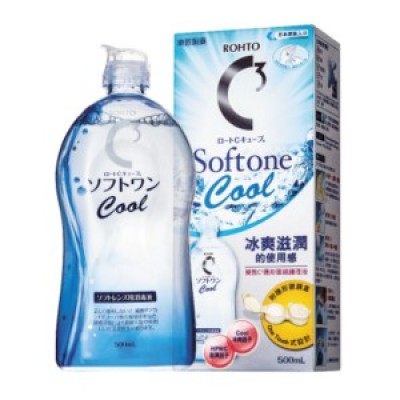 樂敦 C3 Softone Cool 隱形眼鏡護理液 500ml
